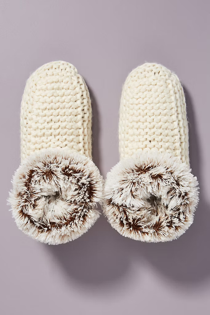 Faux Fur Slipper Boots | Anthropologie (US)