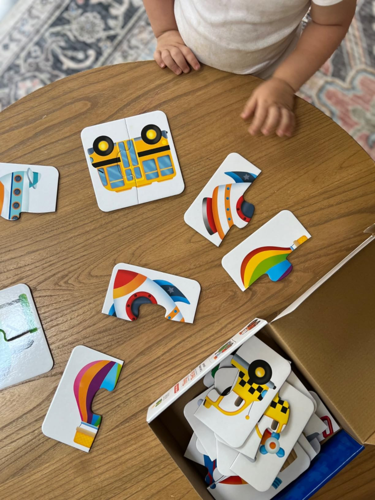 The Learning Journey: My First Match It - Colors and Shapes- 15 Piece Self-Correcting Matching Pu... | Amazon (US)