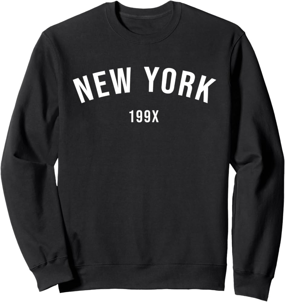 New York 199x Sweater Mens And Womens NYC Sweatshirt | Amazon (US)