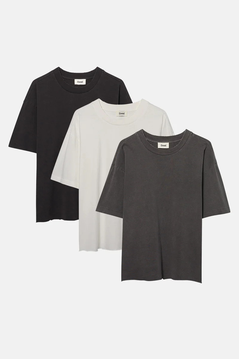 OVERSIZED CROP CORE TEE 3 PACK | Elwood Clothing