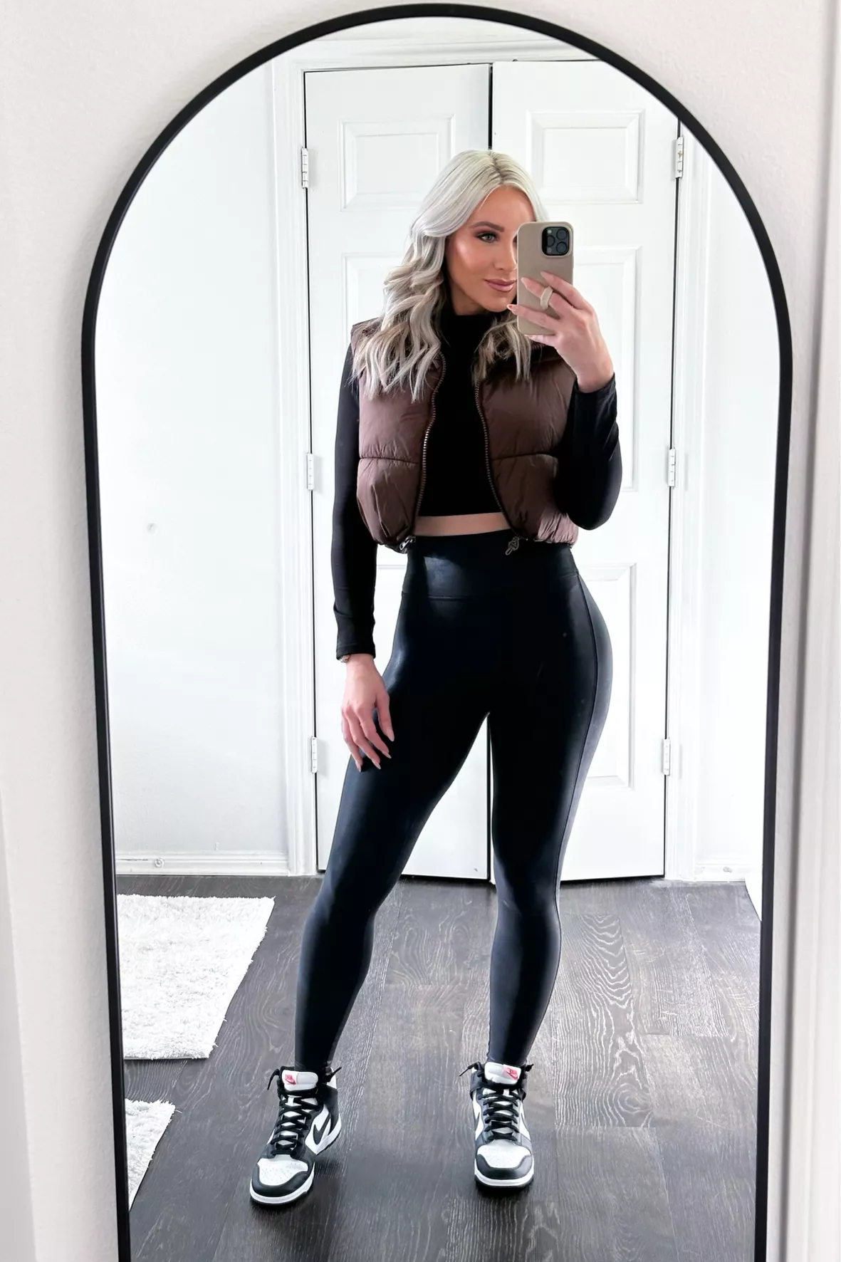 SPANX® Faux Leather Leggings curated on LTK