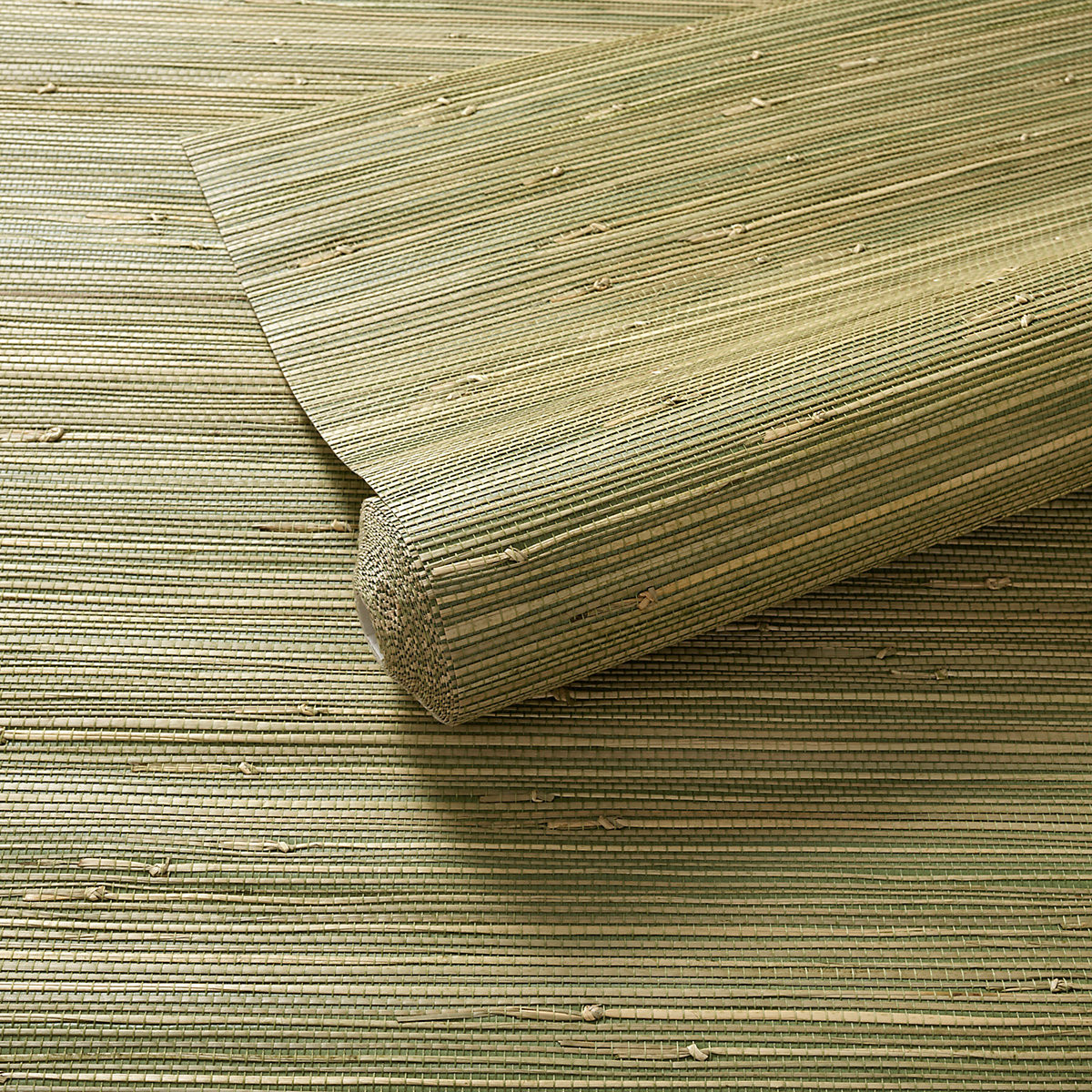 Naxos Meadow Grasscloth Wallpaper | Annie Selke