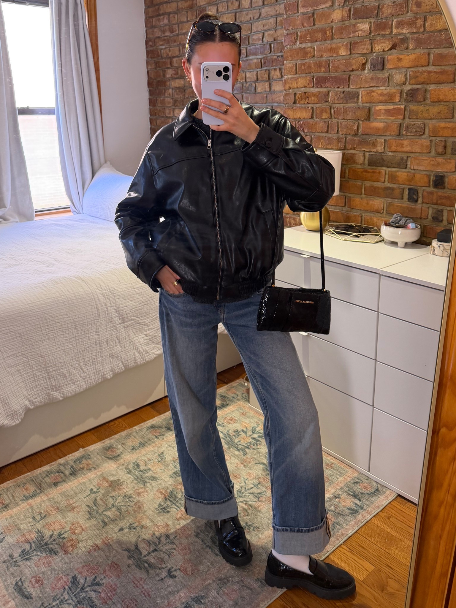 Spring happy hour outfit! Thrifted the Michael kors purse but everything else linked 

#LTKgrwm #LTKootd