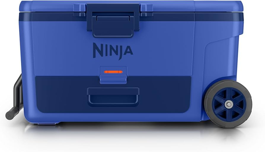 Ninja FrostVault | 65qt Wheeled Cooler with Cold Dry Zone | Integrated Fridge-Temp Dry Storage Dr... | Amazon (US)