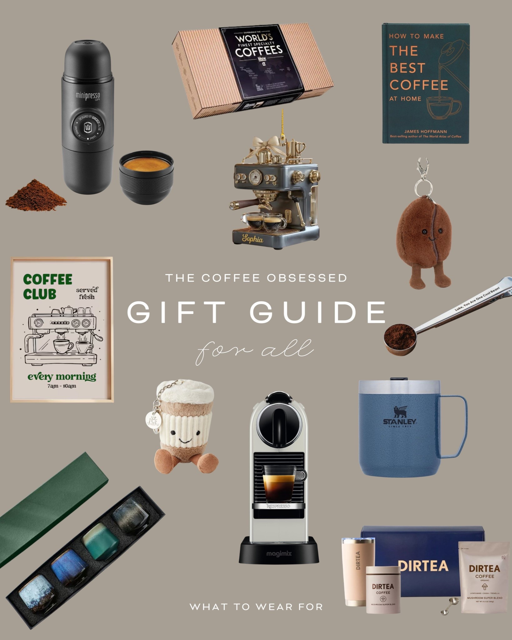 Gift guide for the coffee lovers ☕️ 