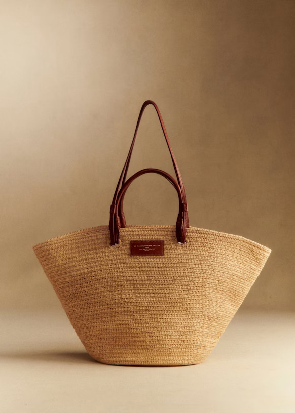 Justine Maxi Basket Bag | Sezane Paris - US