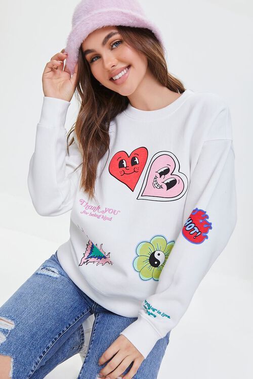 Thank You For Being Kind Pullover | Forever 21 (US)