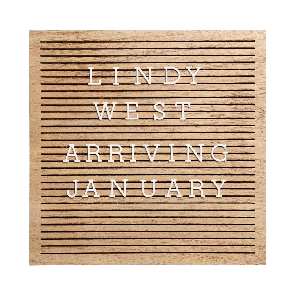Pearhead Wooden Letterboard | Target