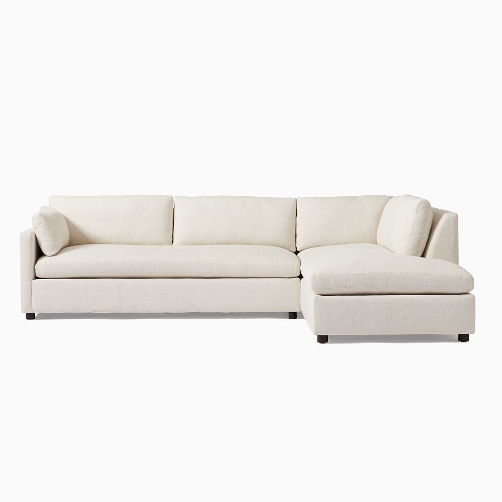 Marin Terminal Chaise Sectional | West Elm (US)