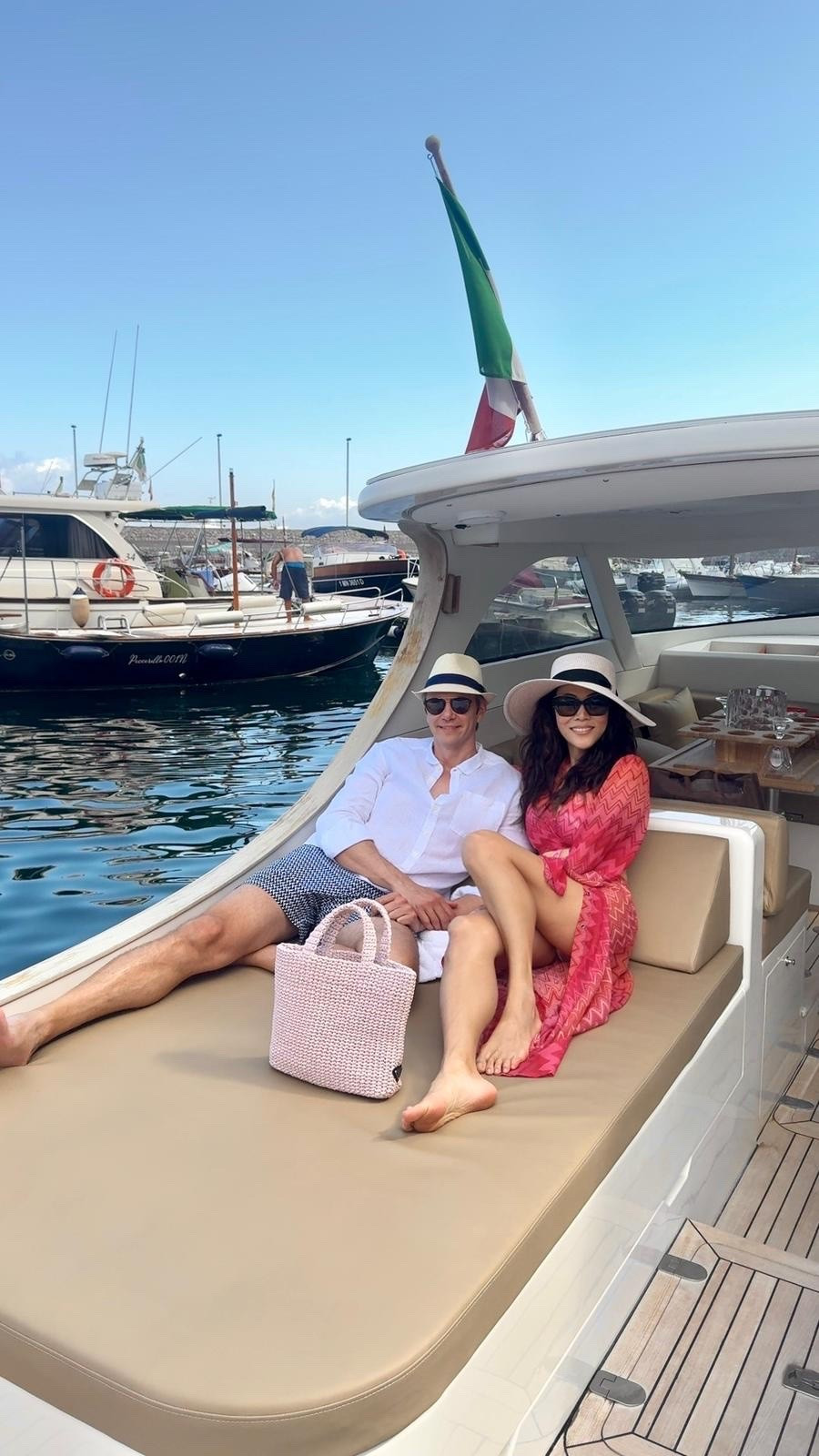 My kind of summer day. ☀️ Hot pink Missoni-style cover up, straw hat, woven bag — this is the vacation outfit I keep coming back to.

#yachtday #summeroutfit #coverup #resortfashion #vacationoutfit #strawhat #wovenbag #over40style #quietluxury #summer
#resortwear #vacationstyle

#LTKootd #LTKTravel #LTKSwim