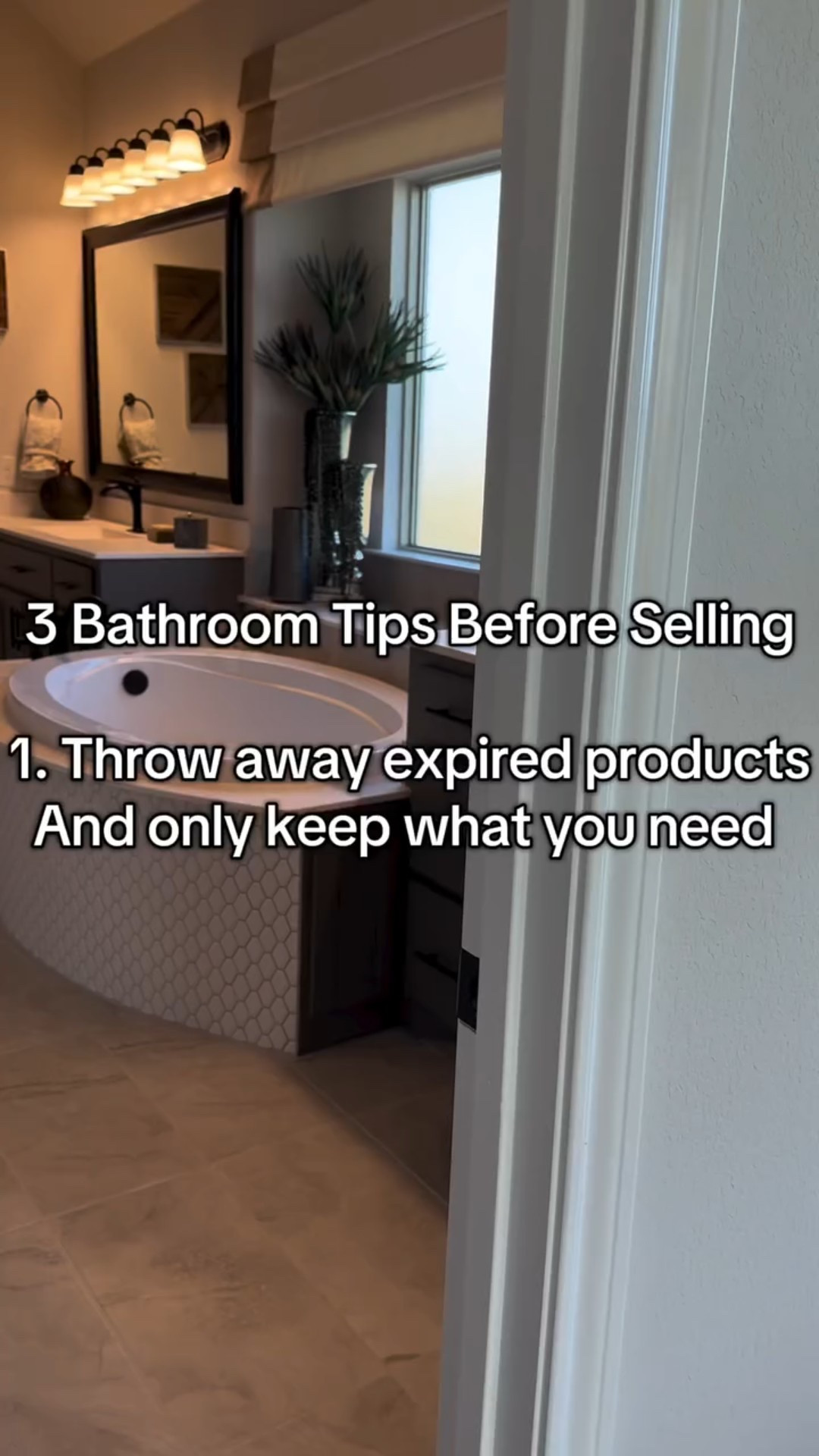 Bathroom home organization tips for selling your home, from a realtor. These are my favorite bathroom items for organizing drawers and cabinets, cleaning the bathroom, and for staging the bathroom. 

Bathroom declutter organizing home decor 

#LTKHome #LTKmomlife