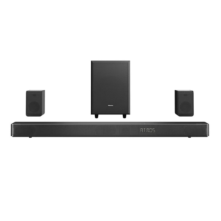 Hisense AX Series 5.1.2 Ch 420W Soundbar with Wireless Subwoofer, Wireless Rear Speakers, and Dol... | Walmart (US)