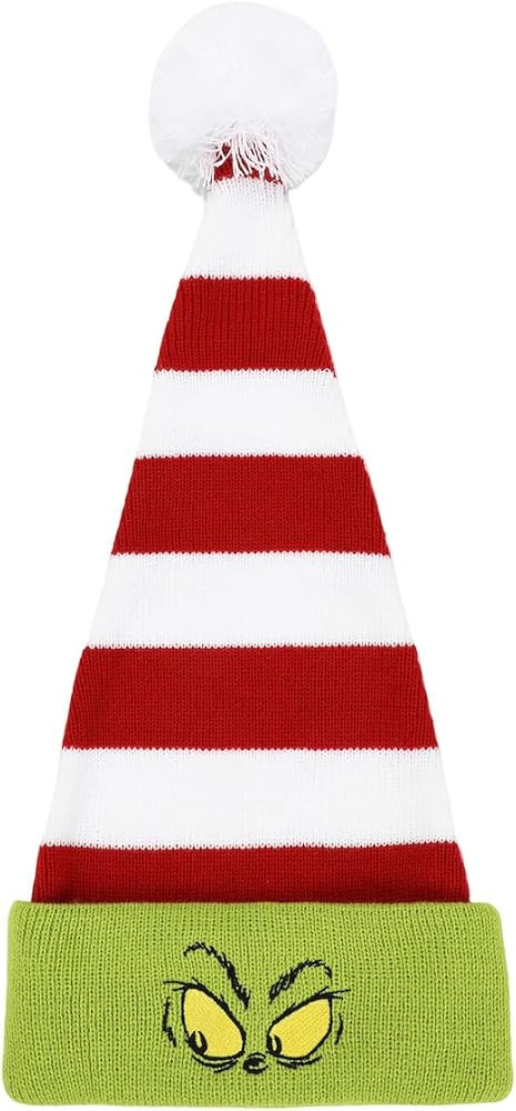 Bioworld Grinch Adult Christmas Santa Hat (One Size) | Amazon (US)