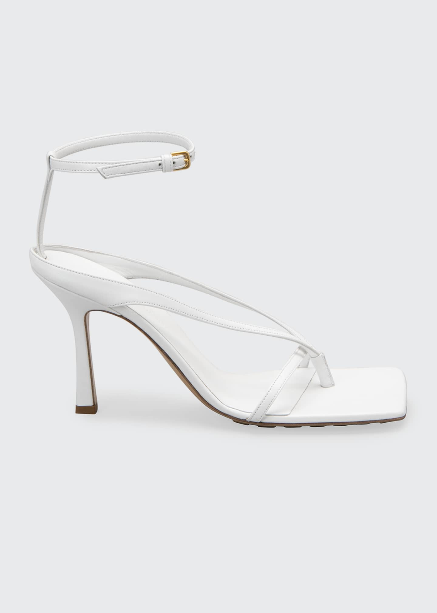 Bottega Veneta Multi Strap Stretch High-Heel Sandals | Bergdorf Goodman