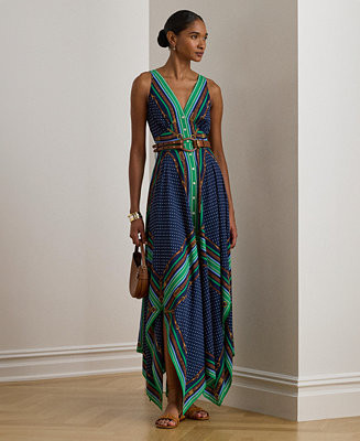 Women's Polka-Dot Print Dress | Macy's