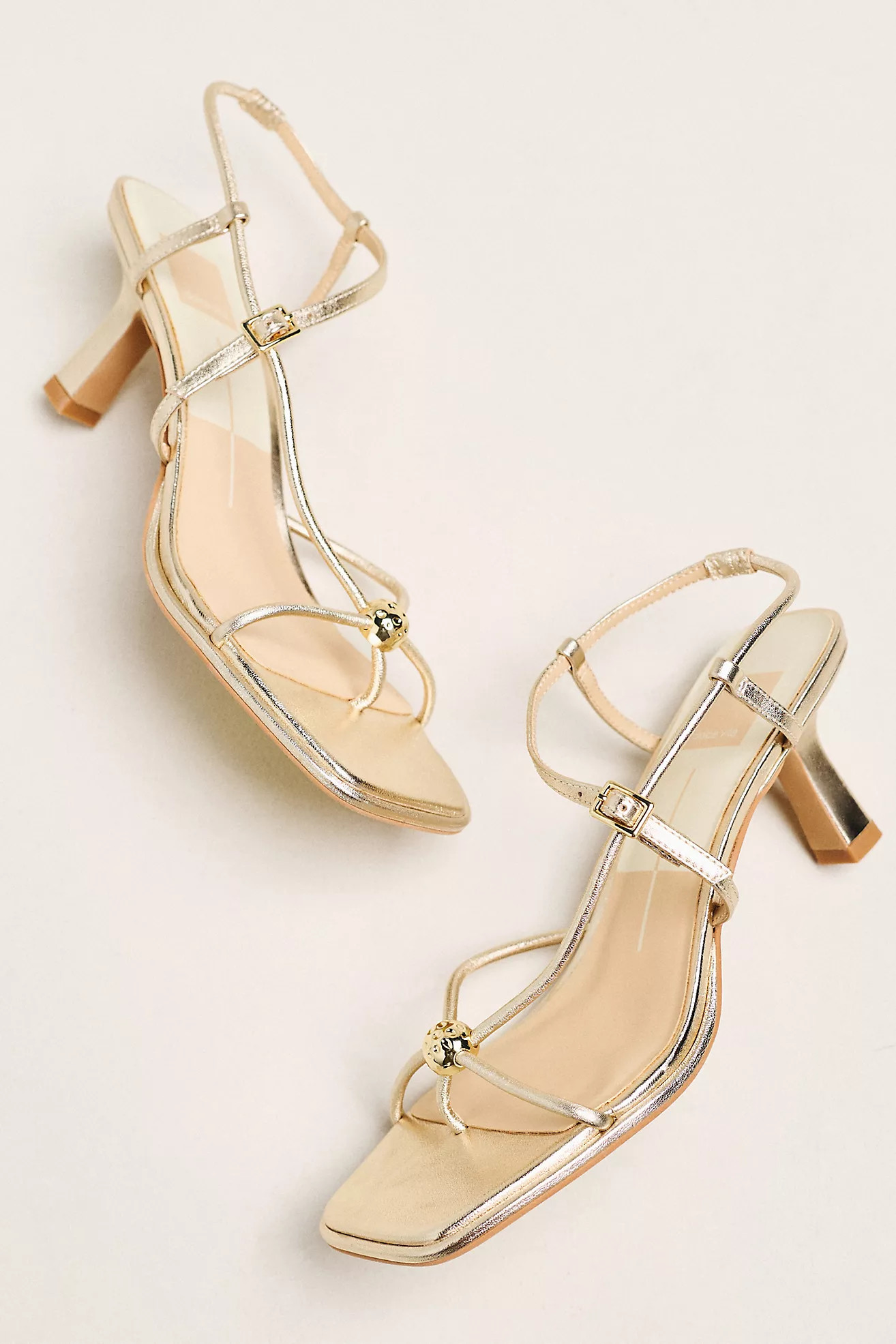 Dolce Vita Mylee Strappy Kitten Heels | Anthropologie (US)