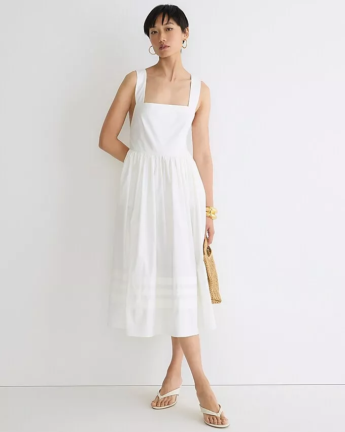 J crew deals apron dress