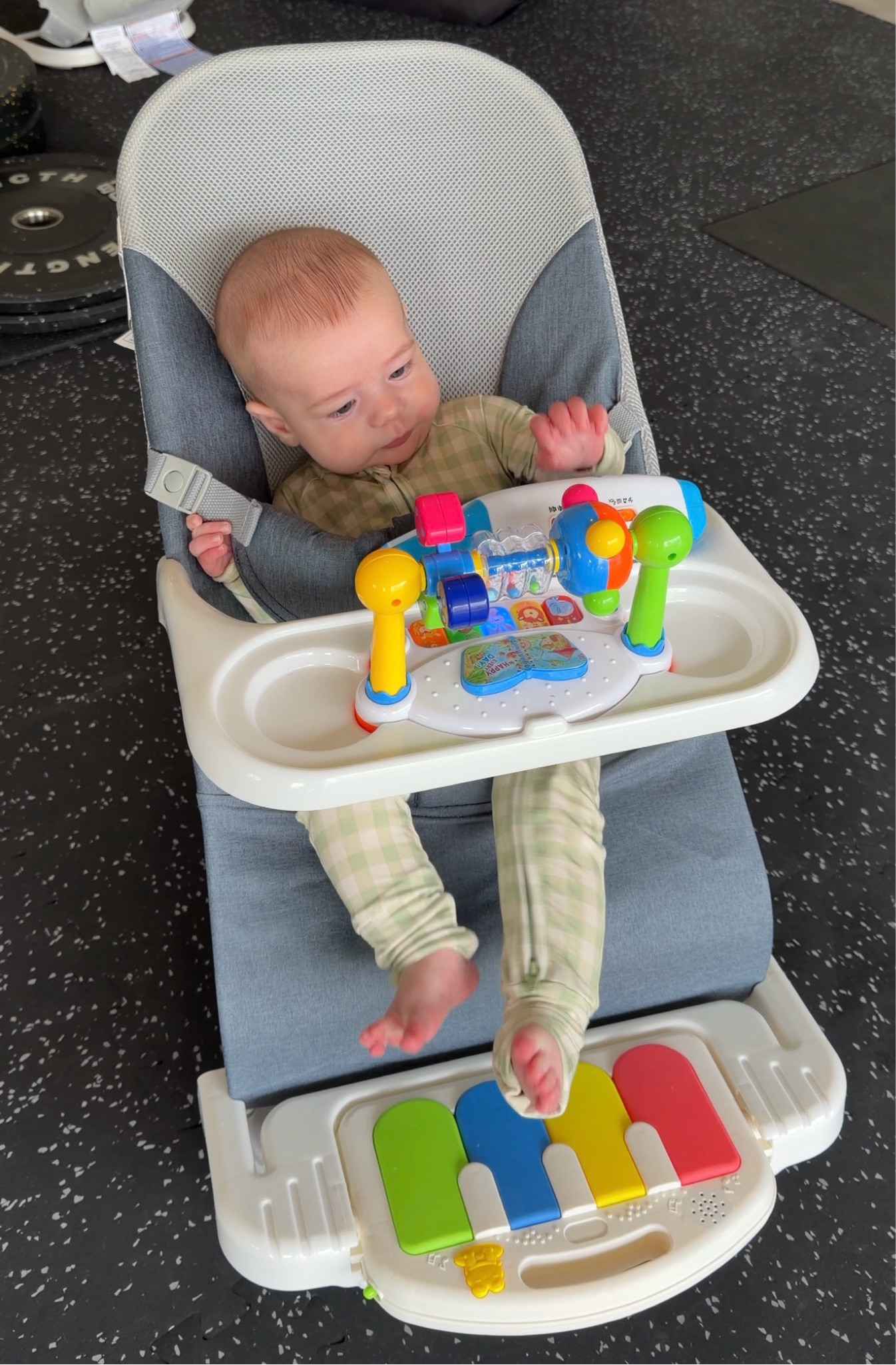 Piano bouncer for baby! It even rolls 👌🏼

#LTKmomlife #LTKKids #LTKBaby