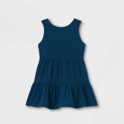 Toddler Girls' Tiered Tank Dress - Cat & Jack™ | Target