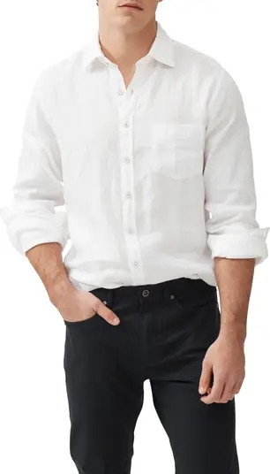 Coromandel Button-Up Linen Shirt | Nordstrom