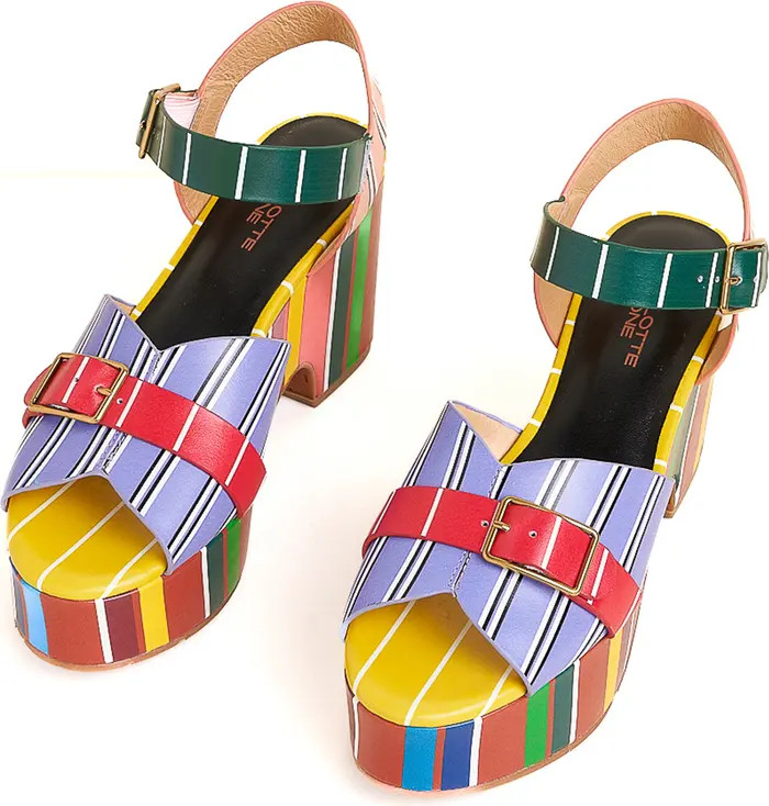 Raf Mismatch Platform Sandal | Nordstrom