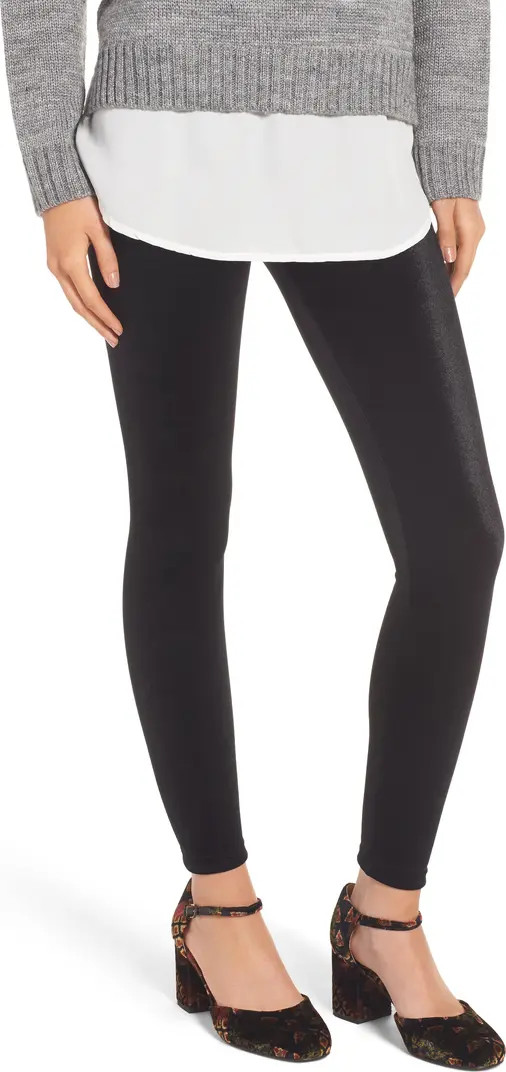 Commando Perfect Control Top Velvet Leggings | Nordstrom | Nordstrom