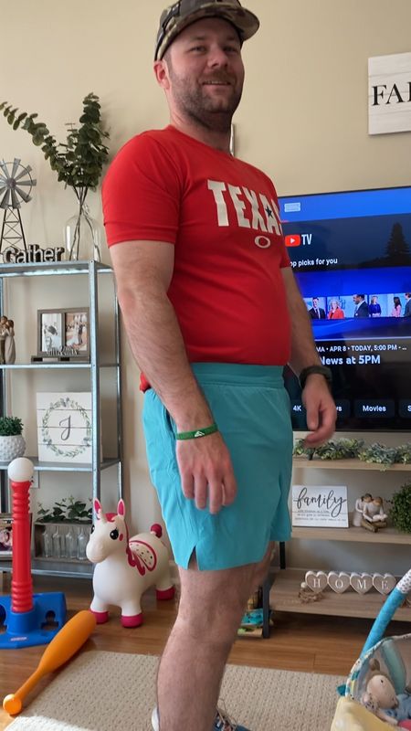 Finally got my hubby to model his new running shorts from Target! 😆 he can’t stop talking about these men’s athletic running shorts from Target!! They are only $20 and come in several color options. 

#LTKxTarget