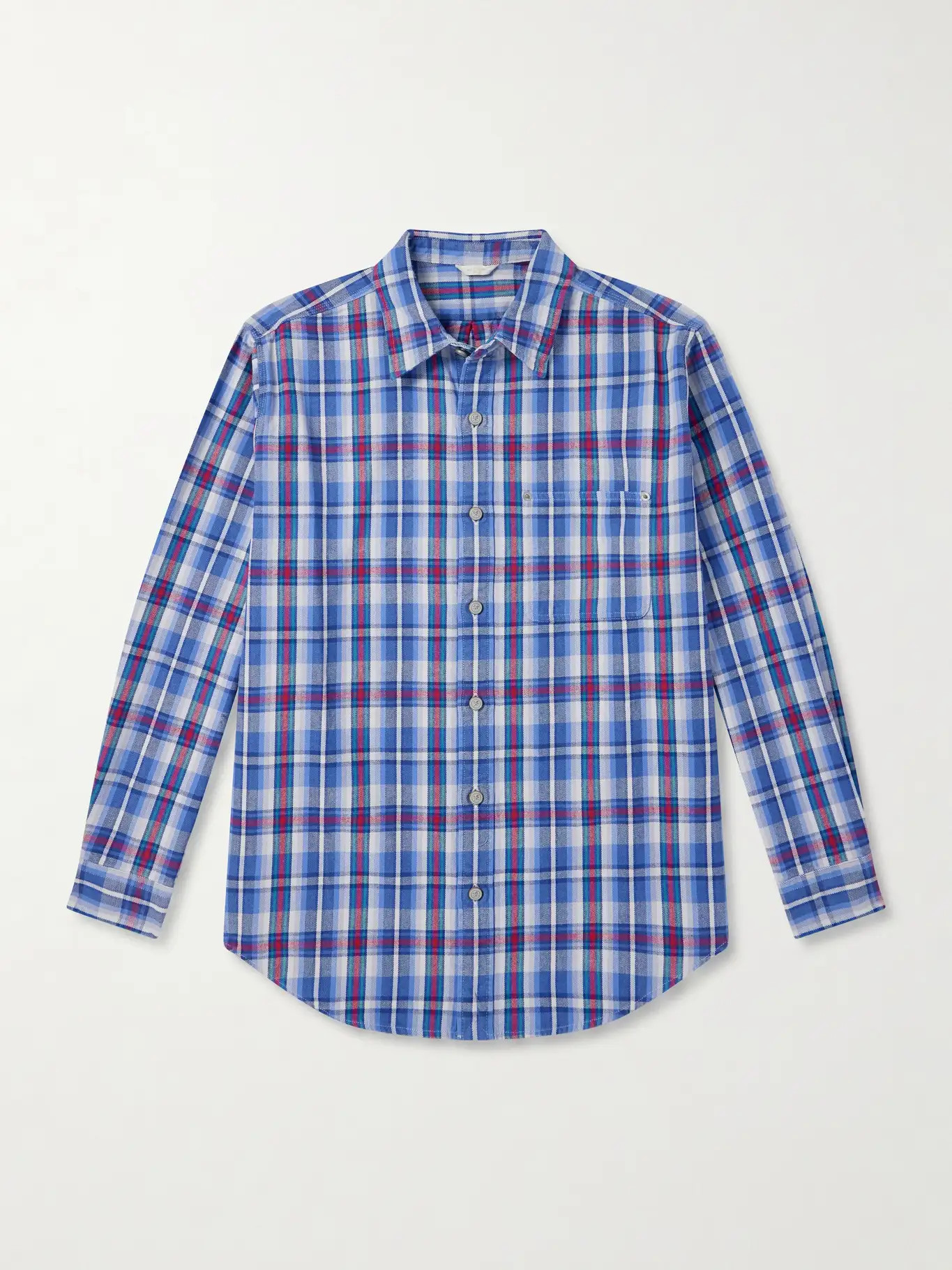 Checked Cotton-Twill Shirt | Mr Porter (US & CA)