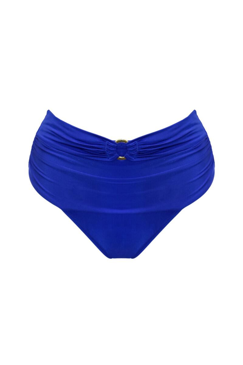 Samoa High Waist Control Brief  - Ultramarine | Pour Moi