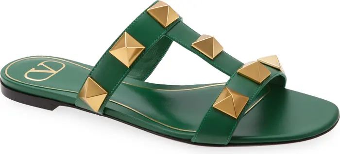 Valentino Roman Stud Slide Sandal | Nordstrom