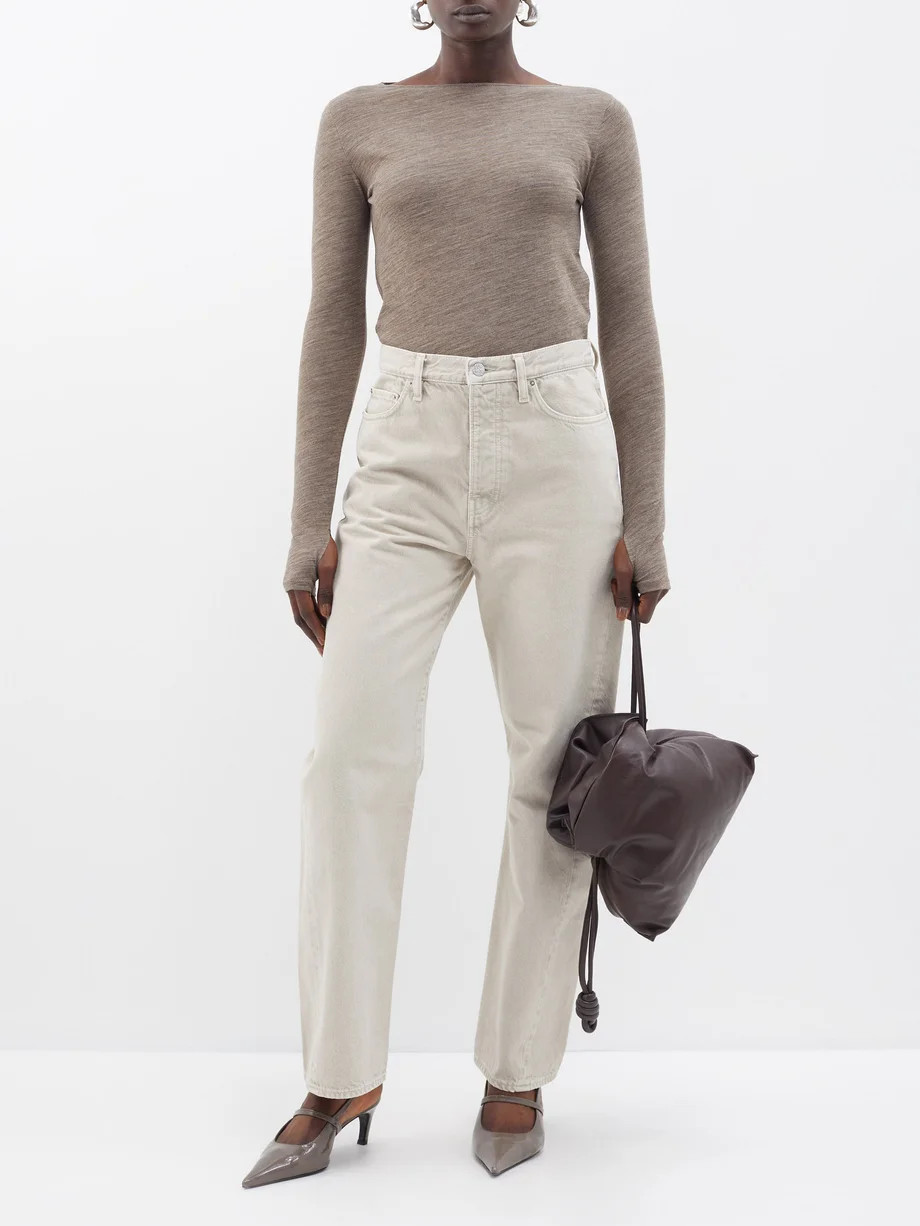 Twisted Seam straight-leg jeans | Toteme | Matches (EU)