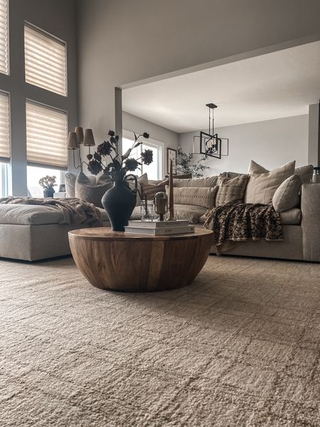 Living Room | Sofa Sectional | Coffee Table Decor | Vase Styling | Loloi Rug

#LTKstyletip #LTKhome