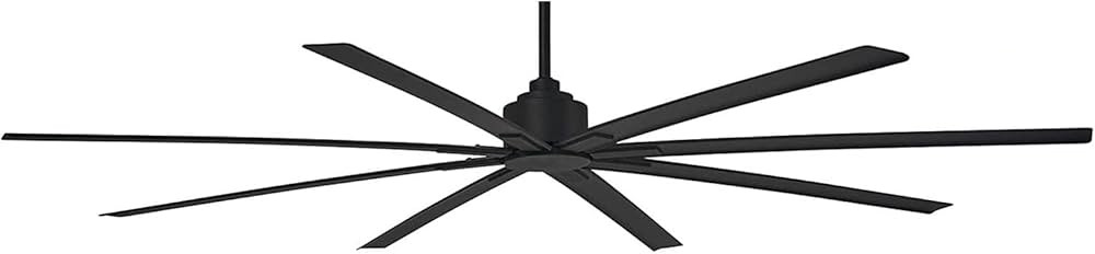 MINKA-AIRE F896-84-CL Xtreme H2O 84 Inch Outdoor Ceiling Fan with DC Motor, Coal Black Finish | Amazon (US)