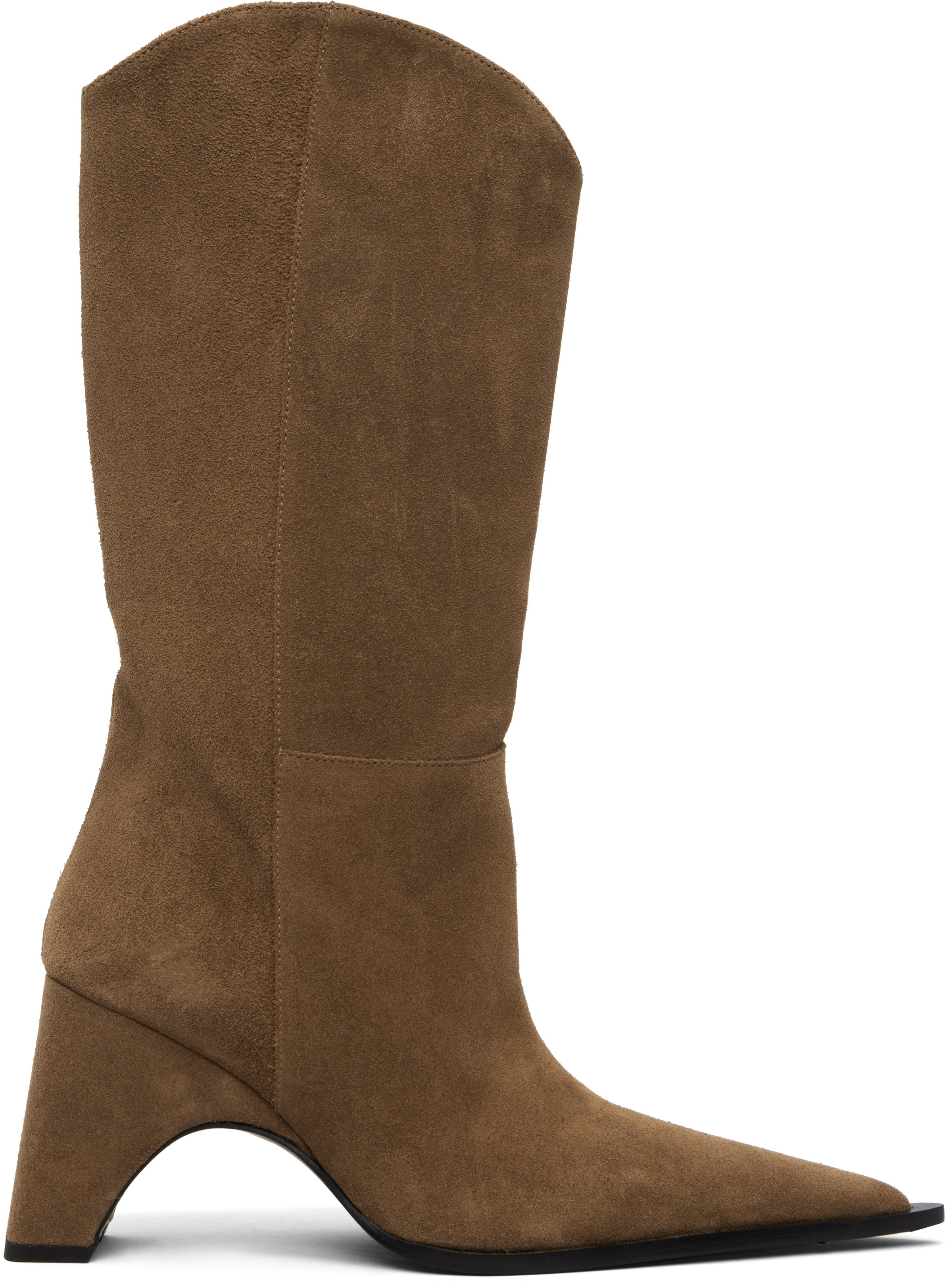 Coperni Brown Cowboy Bridge Boots | SSENSE