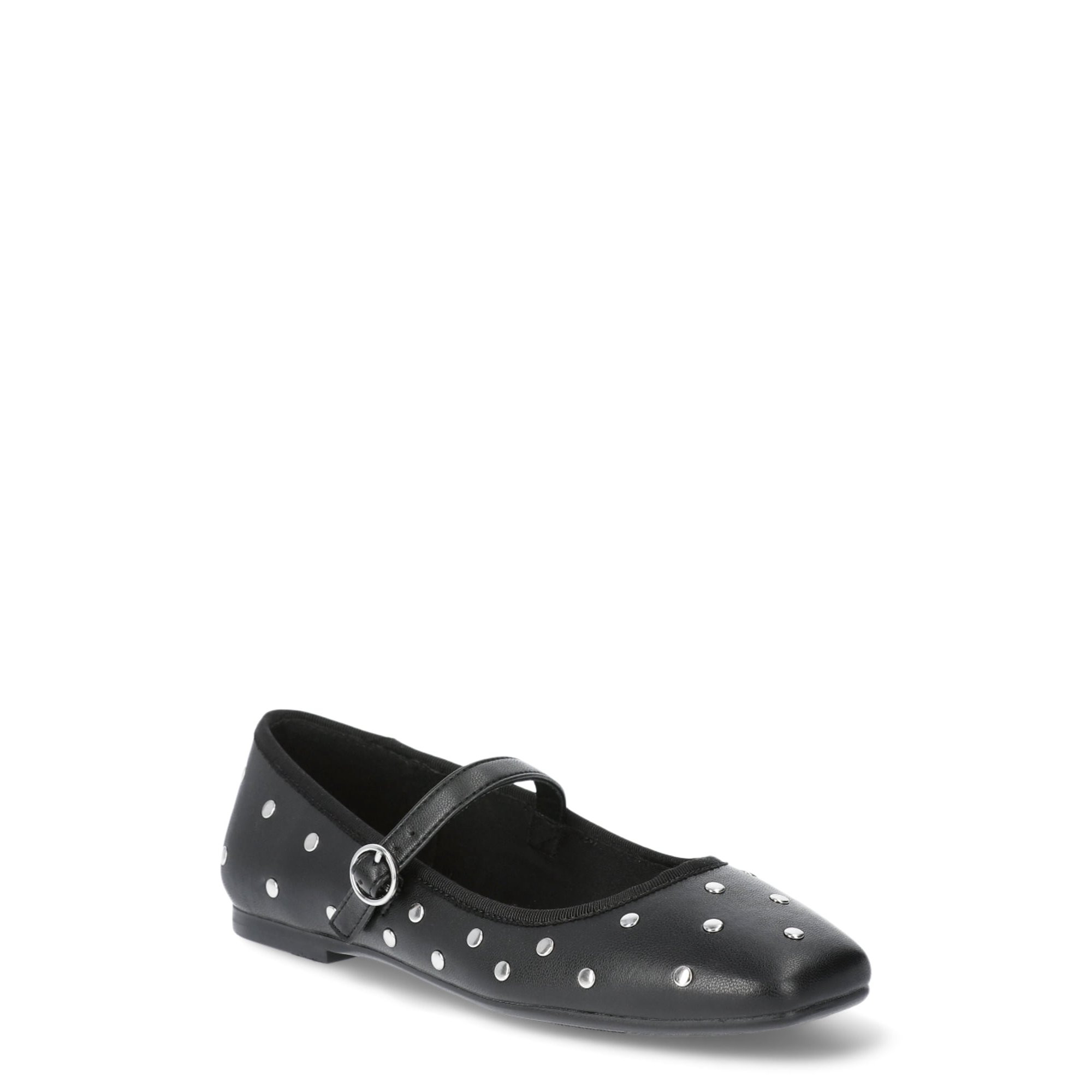 Omagie Women’s Faux Leather Mary Jane Flats | Walmart (US)