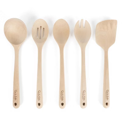 Sur La Table Kitchen Essentials 5-Piece Beech Wood Kitchen Tools Set | Target