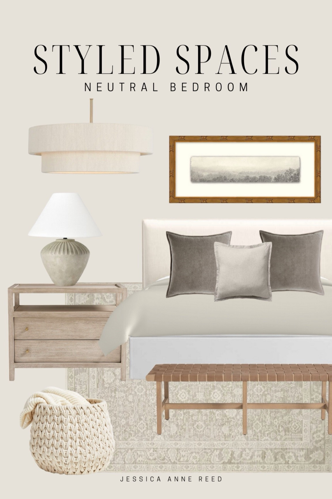 Styled spaces: neutral bedroom finds! 


Upholstered white bed frame, neutral throw pillows, rug, bench, above the bed art, nightstand, ceiling lighting, chandelier, blanket basket, table lamp, bedroom finds, neutral home, pottery barn, crate and barrel 

Follow my shop @jessicaannereed on the @shop.LTK app to shop this post and get my exclusive app-only content!

#liketkit #LTKStyleTip #LTKFamily #LTKHome
@shop.ltk
https://liketk.it/4XrIx

#LTKHome #LTKFindsUnder50 #LTKStyleTip