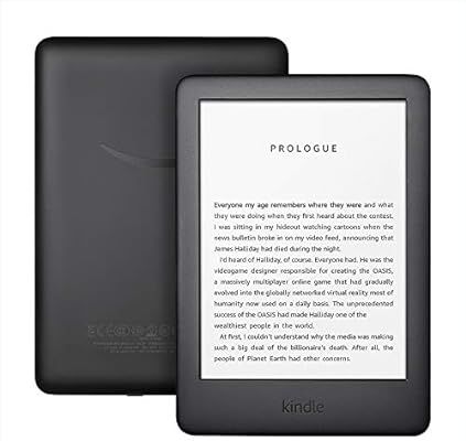 Kindle - Now with a Built-in Front Light - Black - Ad-Supported | Amazon (US)