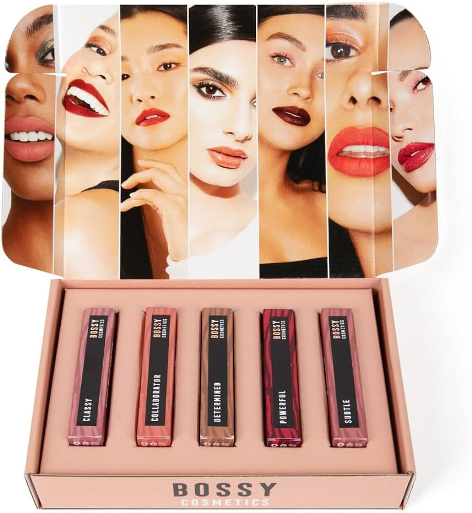 Bossy Cosmetics OPRAH'S FAVORITE THINGS 2023 Power Woman Essentials Liquid Lipstick (LUXE GIFT SE... | Amazon (US)