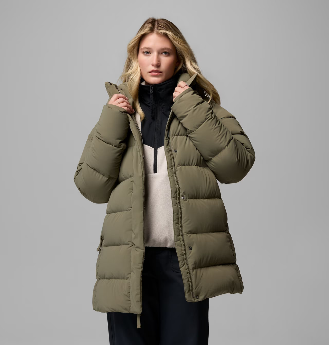 Women's Amaze Puff™ Mid Hooded Jacket | Columbia Sportswear