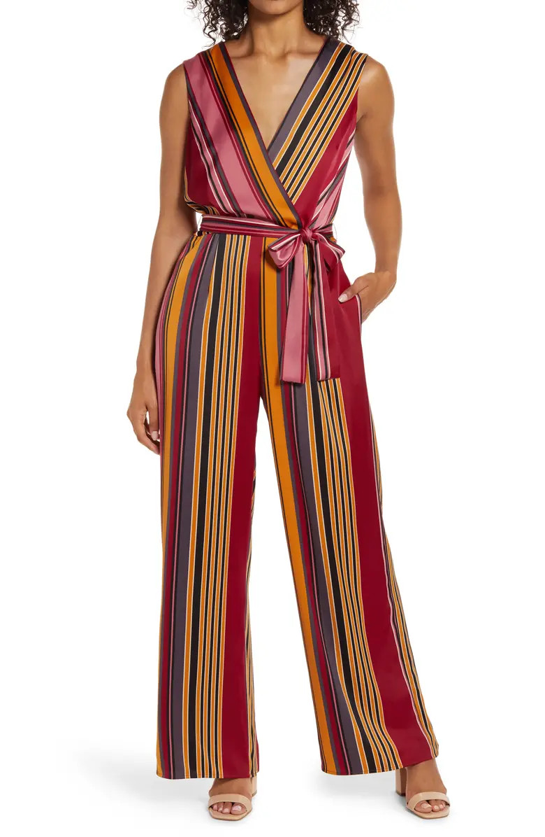 Stripe Wide Leg Jumpsuit | Nordstrom