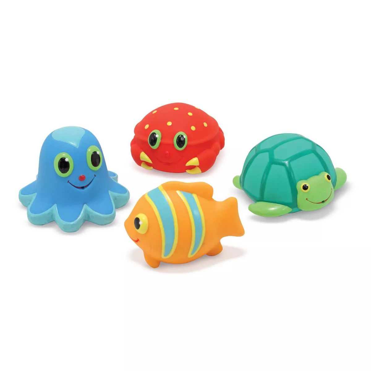 Melissa & Doug Sunny Patch Seaside Sidekicks Squirters With 4 Squeeze-and-Squirt Animals - Water ... | Target