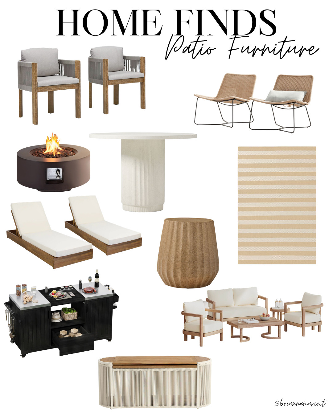 Patio Furniture to bring your outdoor space to life! 

 #LTKdayinmylife #LTKSeasonal #LTKHome