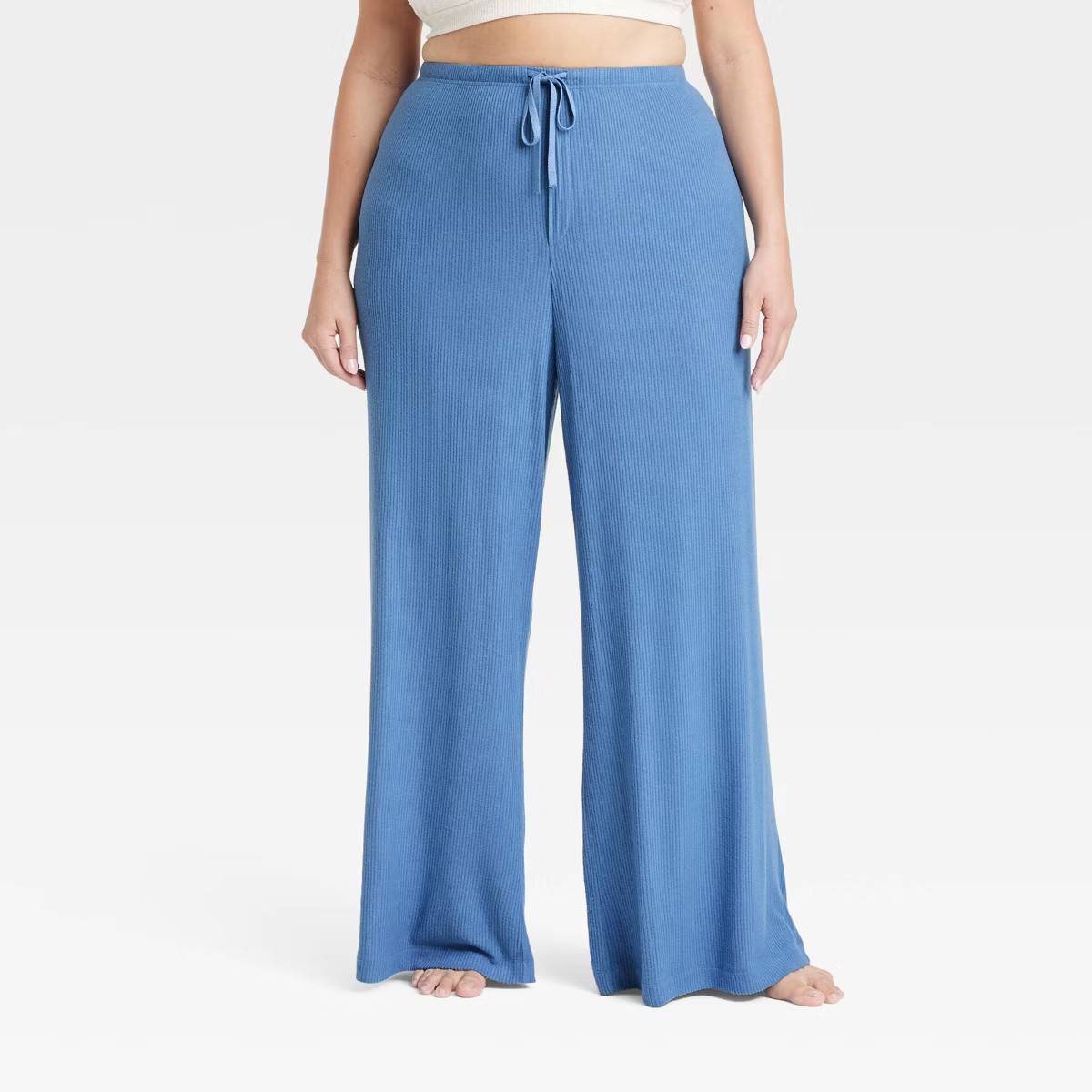 Women's Cozy Ribbed Wide Leg Pants - Auden™ | Target