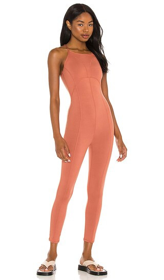 X FP Movement Side To Side Onesie in Coral Clay | Revolve Clothing (Global)