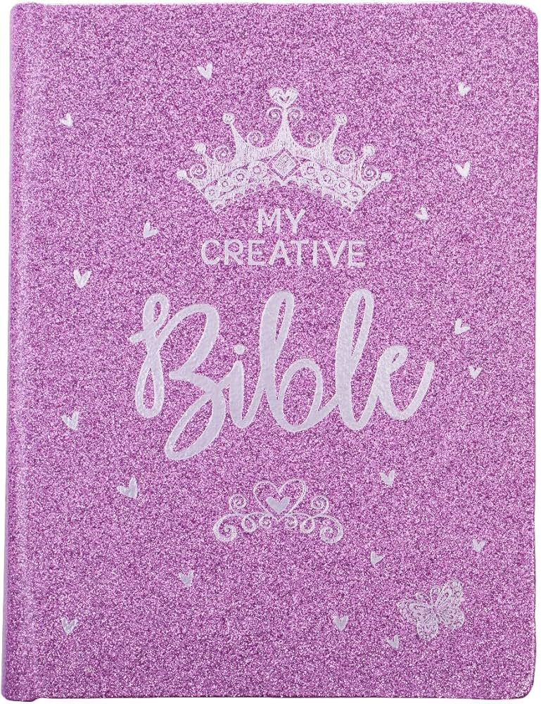 My Creative Bible Purple Glitter Hardcover | Amazon (US)