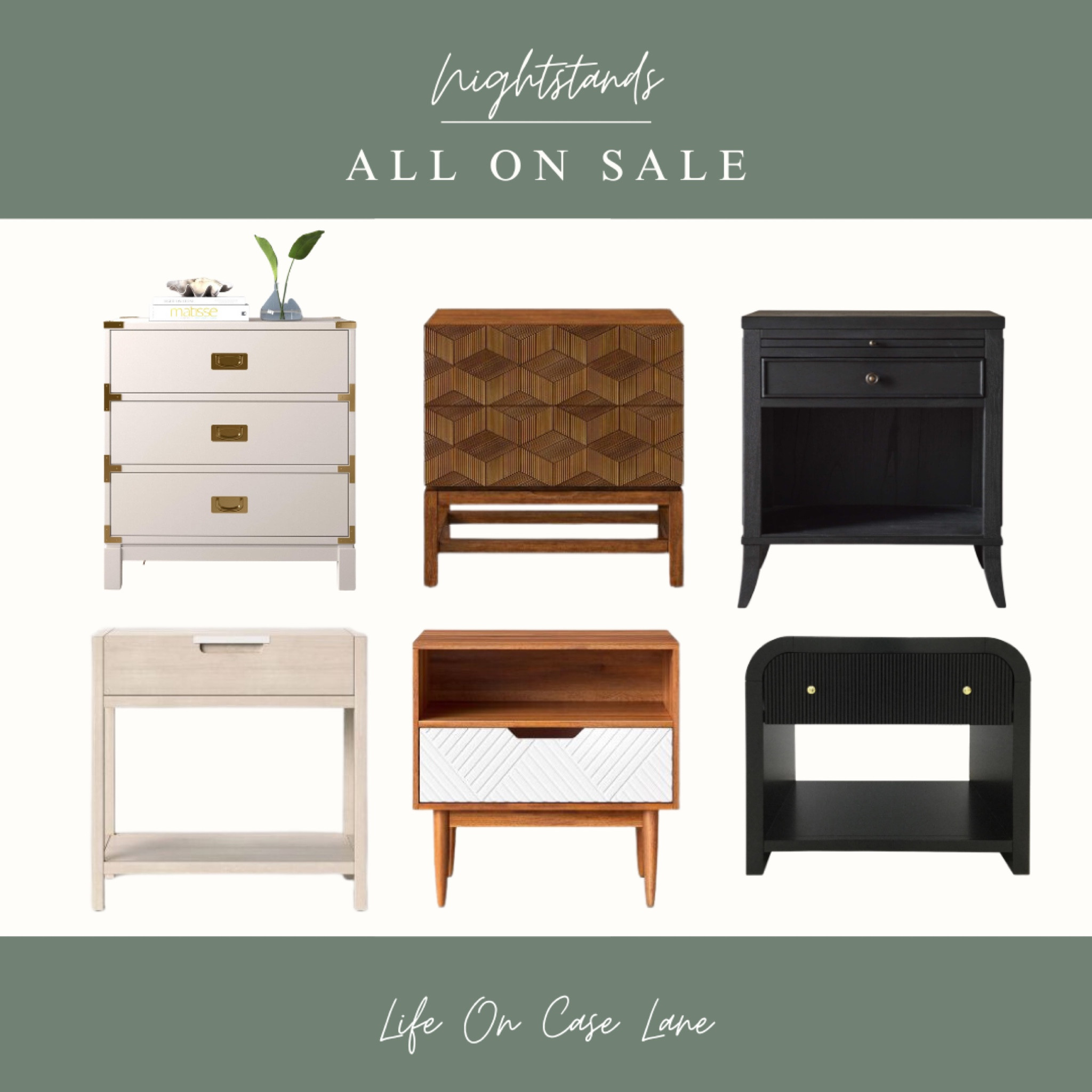Nightstand, on sale nightstand, modern nightstand, wood nightstand 

#LTKhome