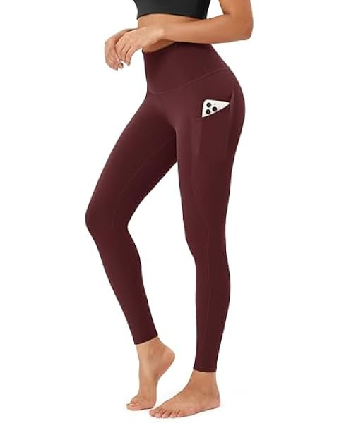 ODODOS ODLIFT 7/8 Compression Leggings with Pockets for Women, 25" High Waist Workout Yoga Pants | Amazon (US)