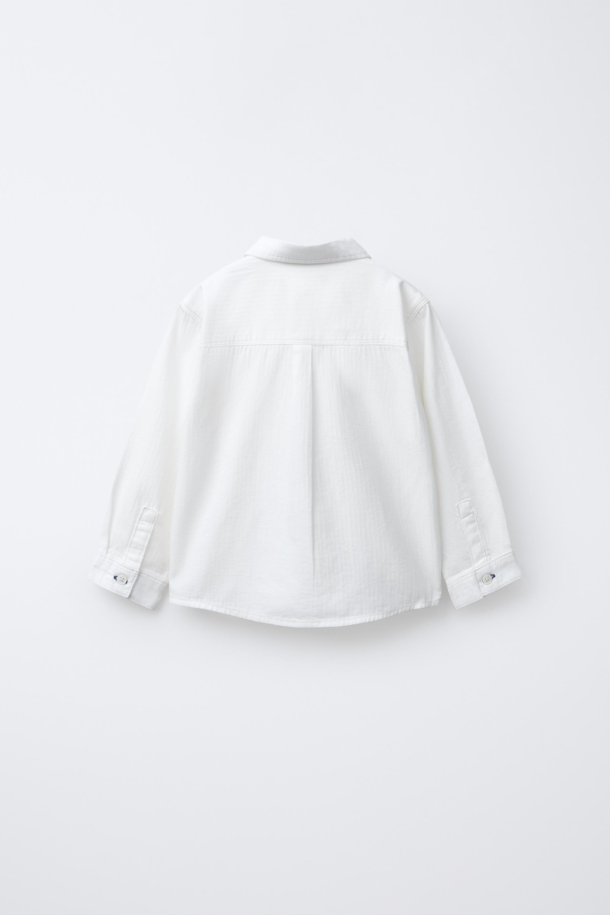 PLAIN SHIRT WITH POCKET | Zara US