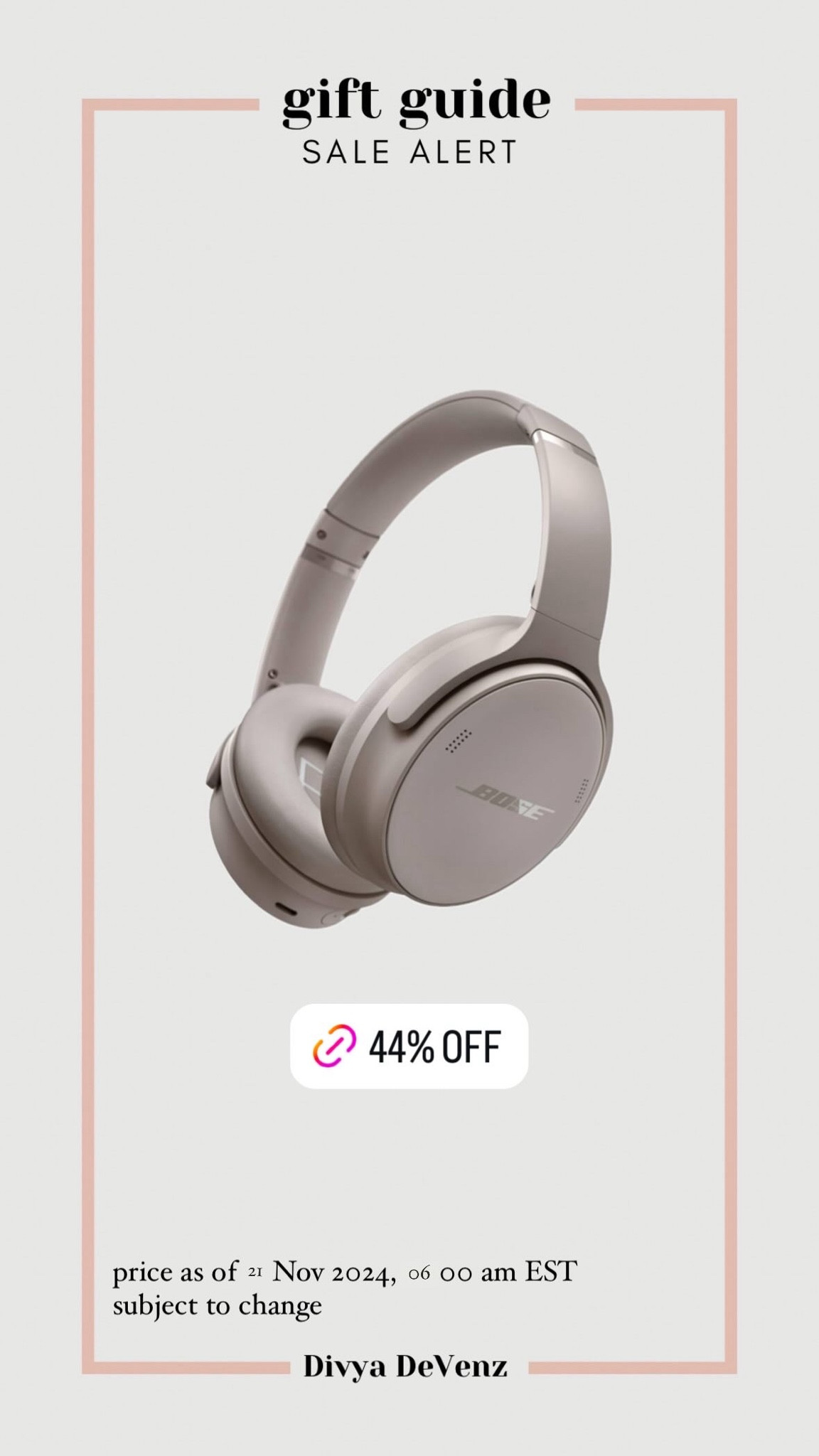 Bose headphones on sale 

#LTKsale #LTKtravel #LTKgiftguide